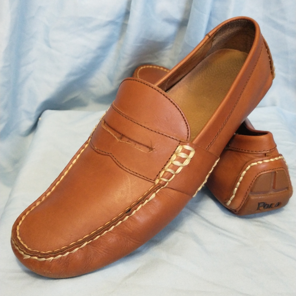 Polo by Ralph Lauren Leather Men's Shoes. Size-9D
